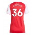 Arsenal Martin Zubimendi #36 Hjemmedrakt Dame 2025-26 Korte ermer